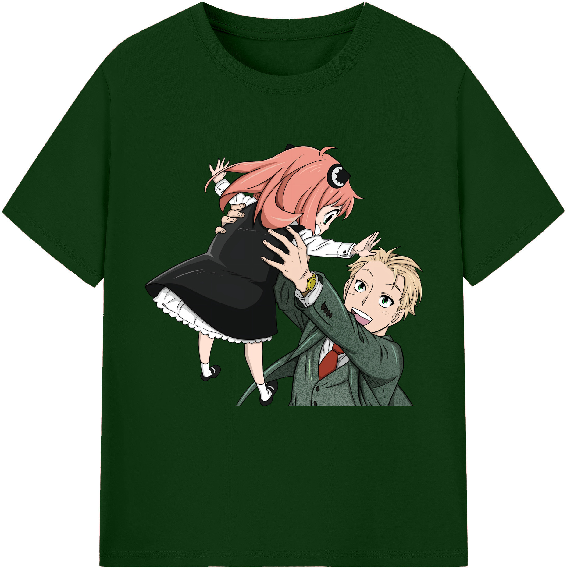 （画像用） SPY×FAMILY间谍家家酒 綿100％半袖Tシャツ（フロントプリント）